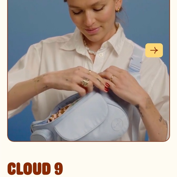 Swehl CLOUD 9 Multi-use nursing support sling + bag - Picture 8 of 9